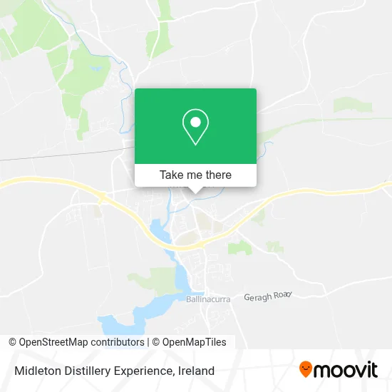 Midleton Distillery Experience map