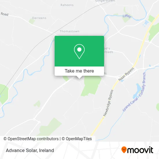 Advance Solar map