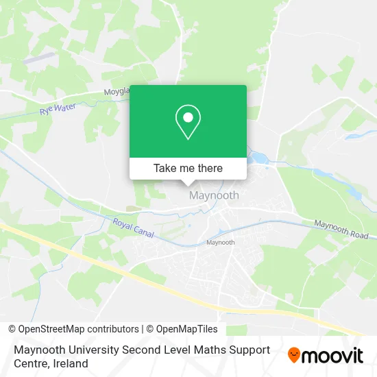 Maynooth University Second Level Maths Support Centre map
