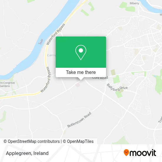 Applegreen map