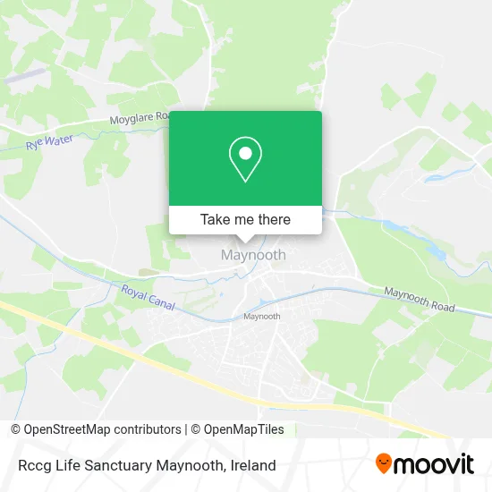 Rccg Life Sanctuary Maynooth map