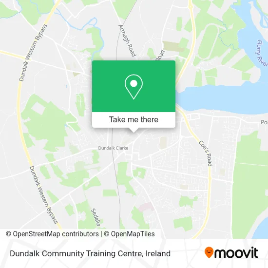 Dundalk Community Training Centre map