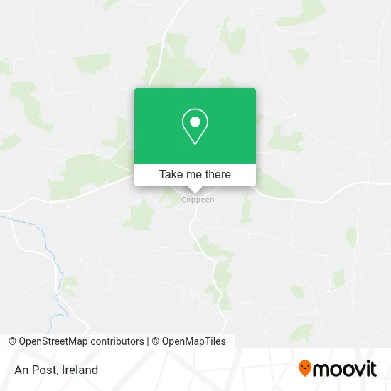 An Post map