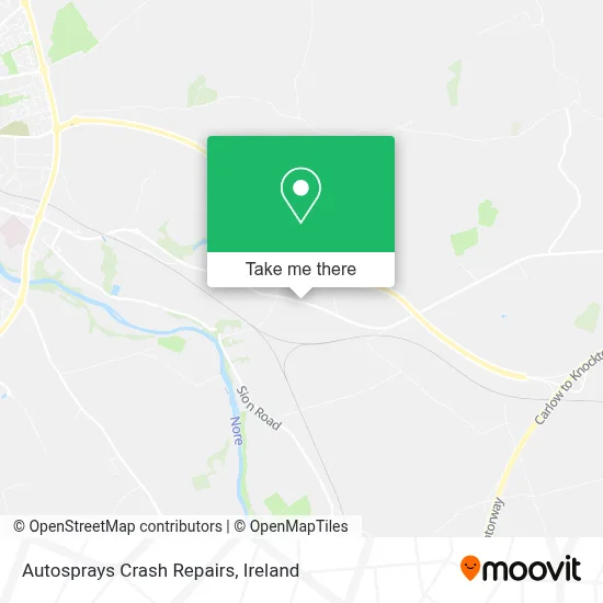 Autosprays Crash Repairs map
