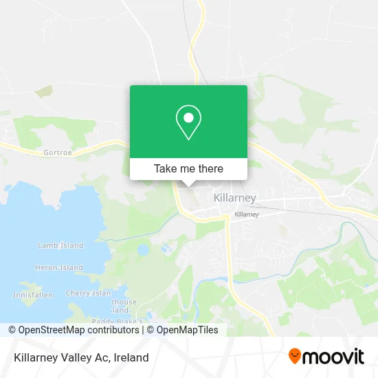 Killarney Valley Ac map