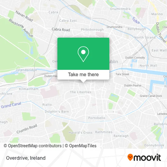 Overdrive map