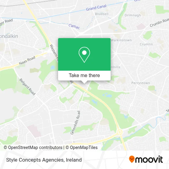 Style Concepts Agencies map
