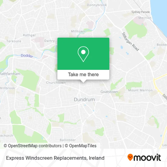 Express Windscreen Replacements map
