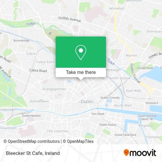 Bleecker St Cafe map