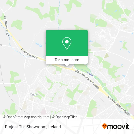 Project Tile Showroom map