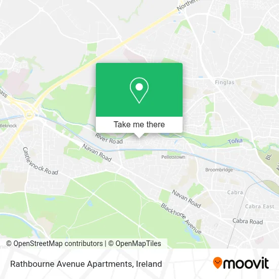 Rathbourne Avenue Apartments map