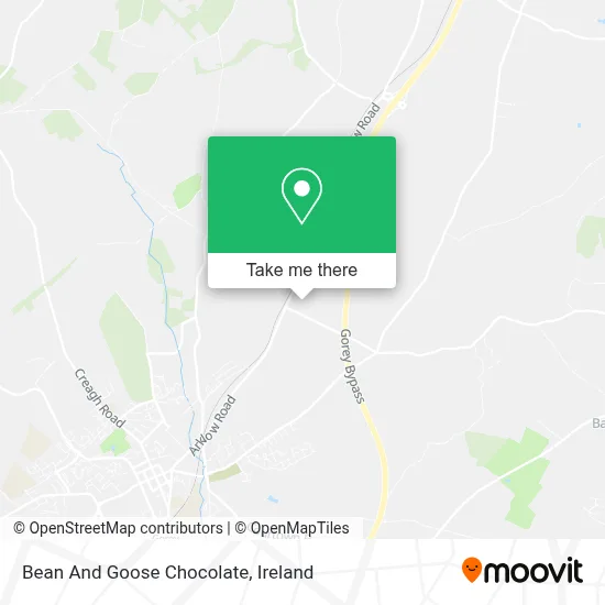 Bean And Goose Chocolate map