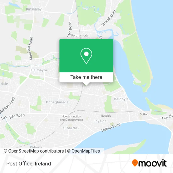 Post Office map
