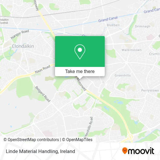 Linde Material Handling map