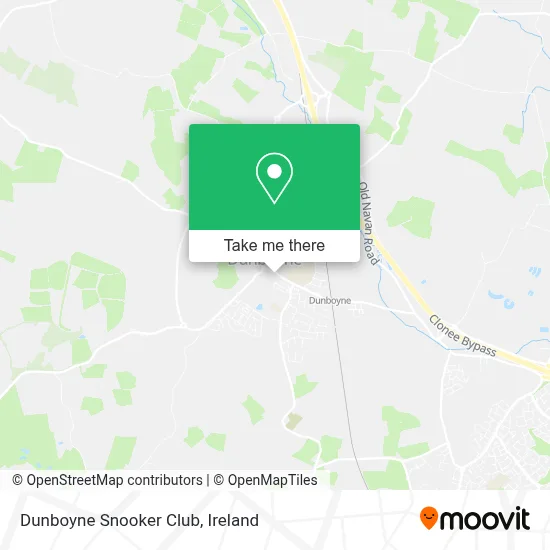 Dunboyne Snooker Club map