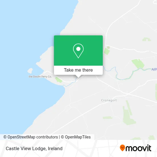 Castle View Lodge map