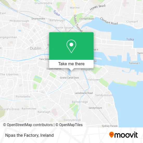 Npas the Factory map