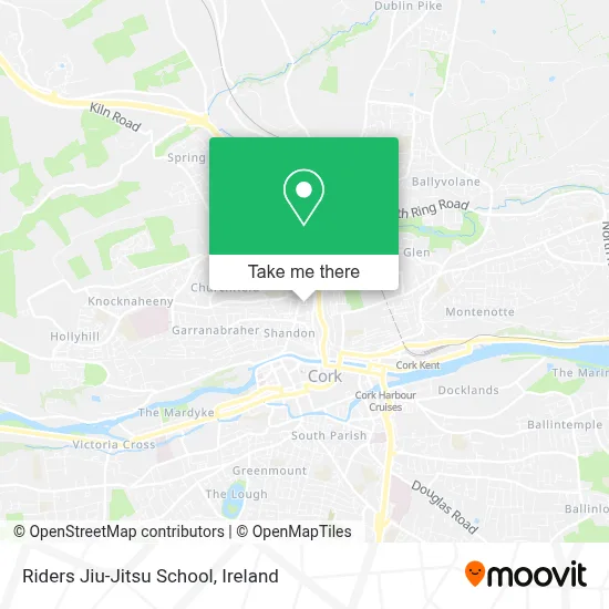 Riders Jiu-Jitsu School map