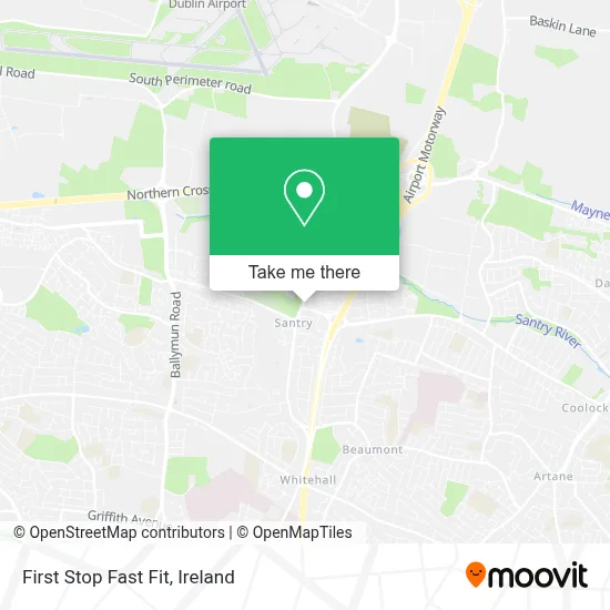 First Stop Fast Fit map