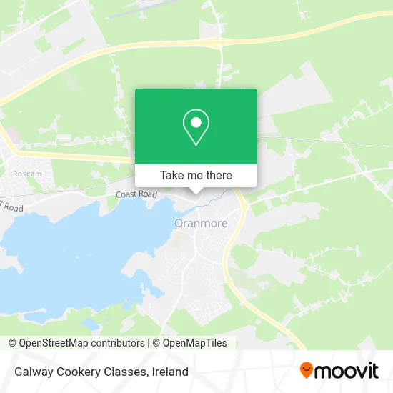 Galway Cookery Classes map