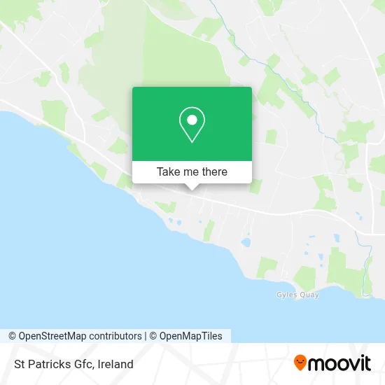 St Patricks Gfc map