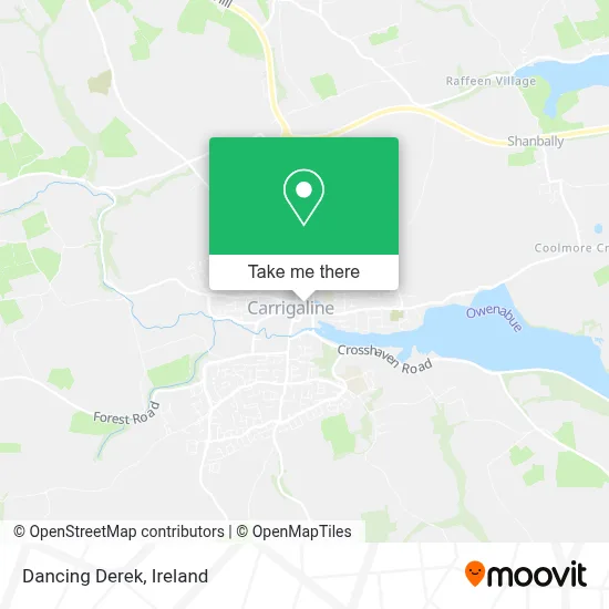 Dancing Derek map