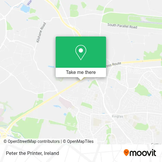 Peter the Printer map