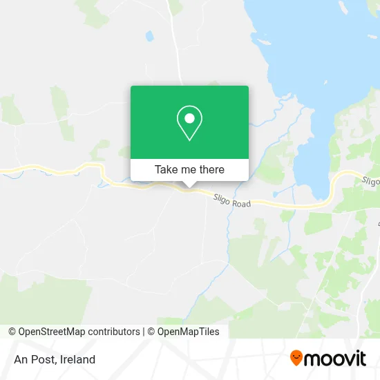 An Post map