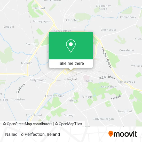 Nailed To Perfection map