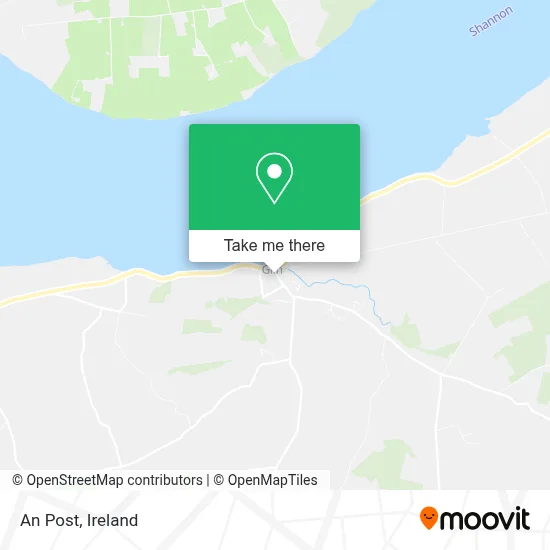 An Post map
