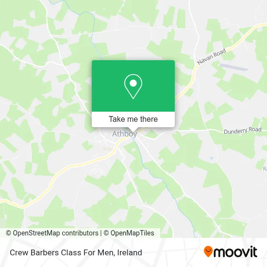 Crew Barbers Class For Men map