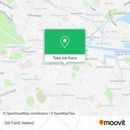 Dill Field map