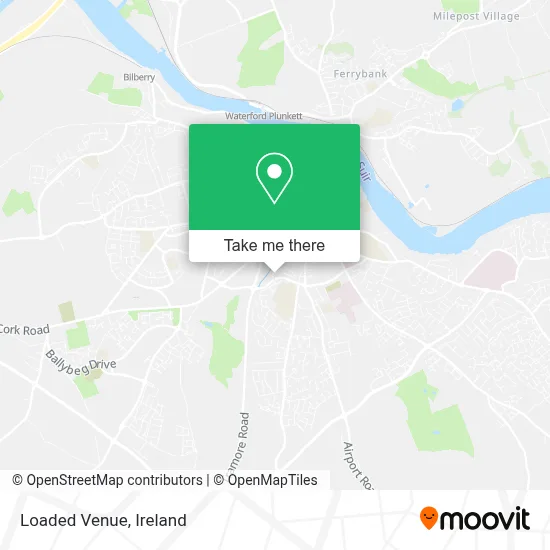 Loaded Venue map
