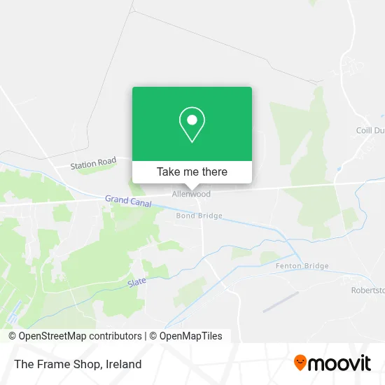The Frame Shop map