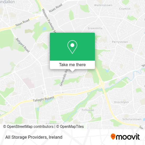 All Storage Providers map