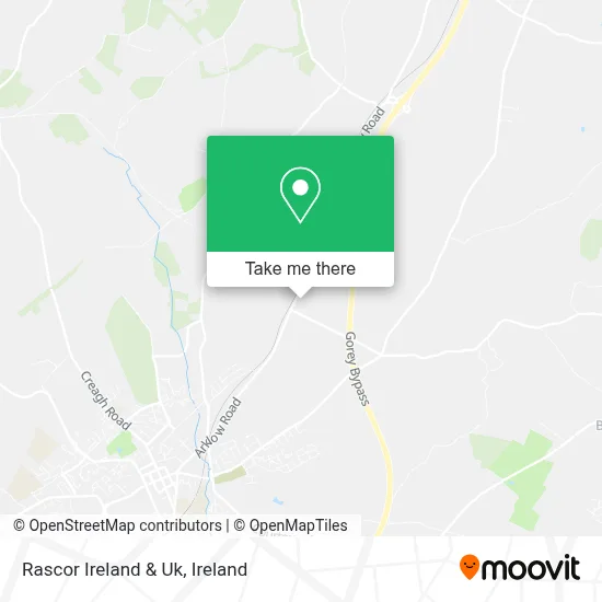 Rascor Ireland & Uk map