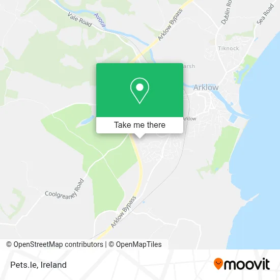 Pets.Ie map