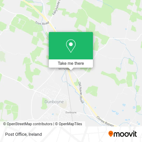 Post Office map