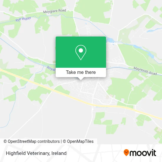 Highfield Veterinary map