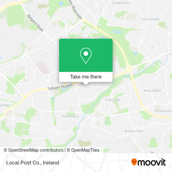 Local Post Co. map