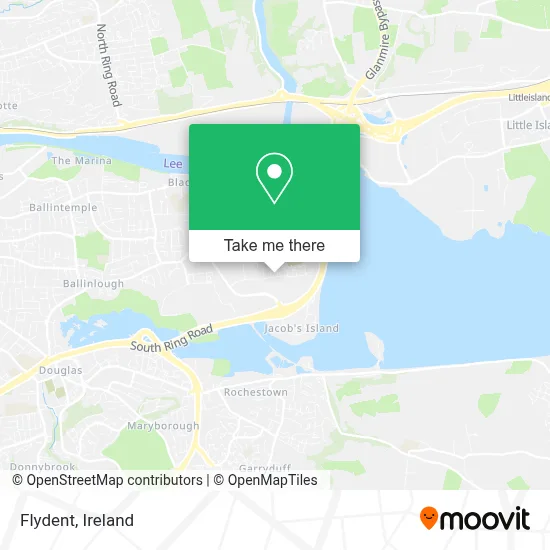 Flydent map