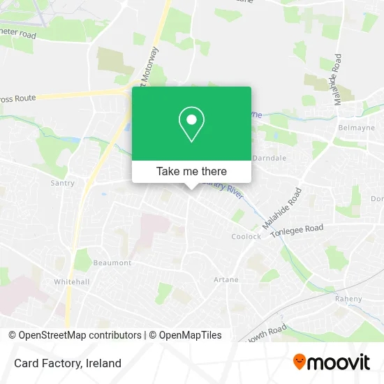 Card Factory map