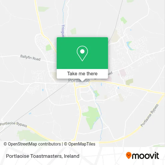 Portlaoise Toastmasters map