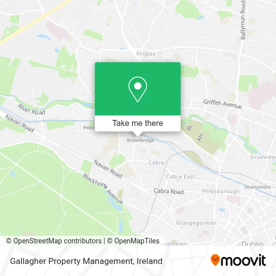 Gallagher Property Management map