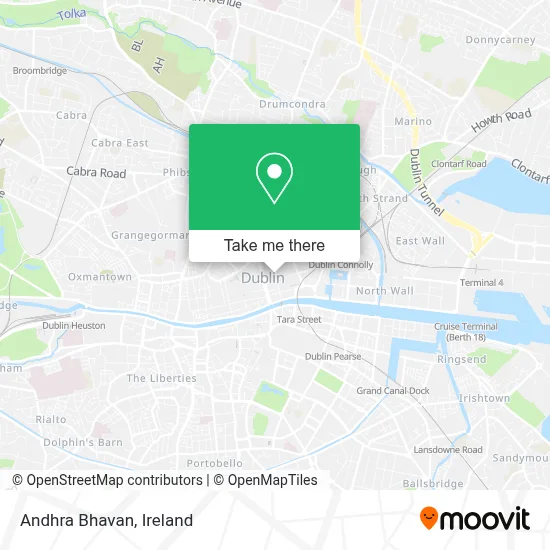 Andhra Bhavan map