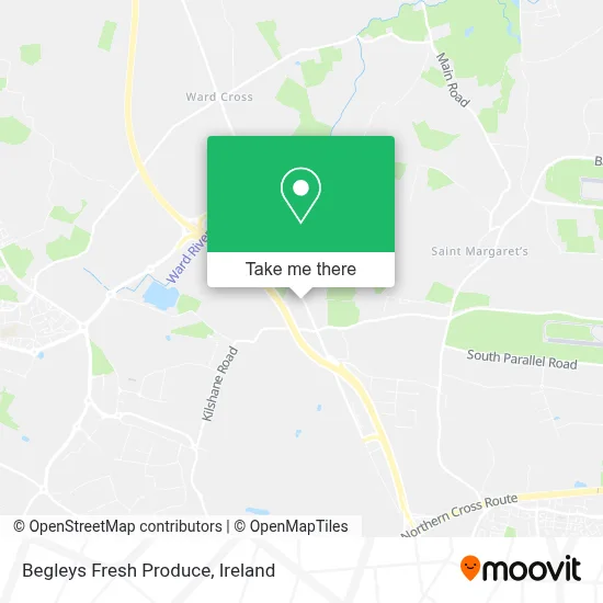 Begleys Fresh Produce map
