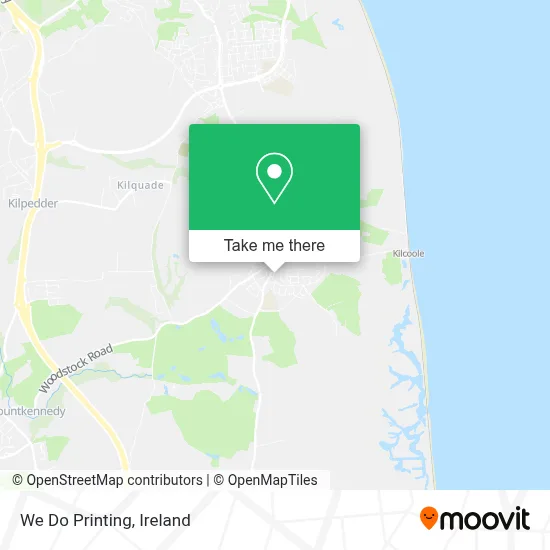 We Do Printing map