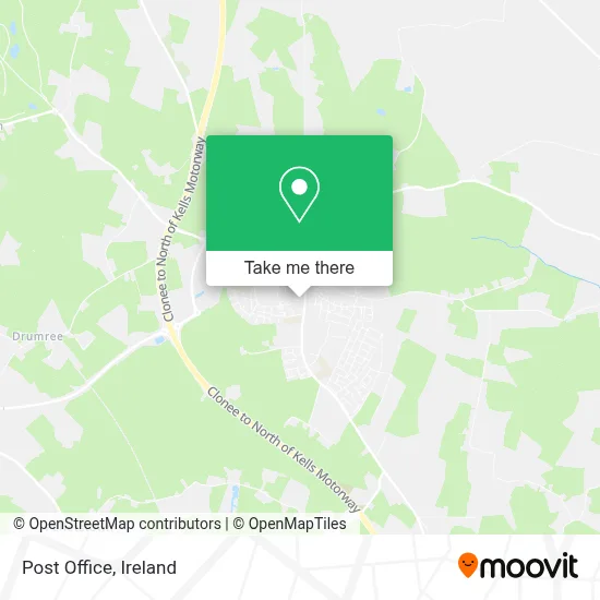 Post Office map
