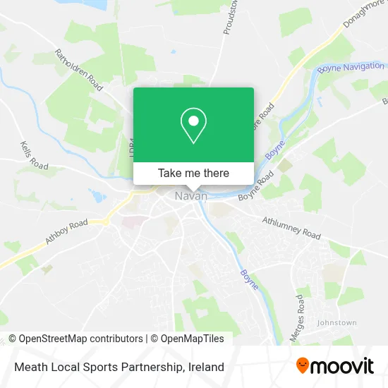 Meath Local Sports Partnership map