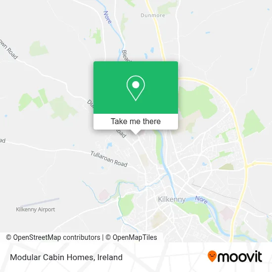 Modular Cabin Homes map